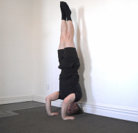 How to do a Headstand (Wall Support)