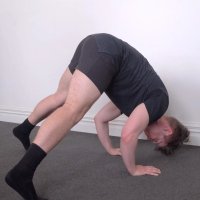 How to do a Pike Push Up (Wide)
